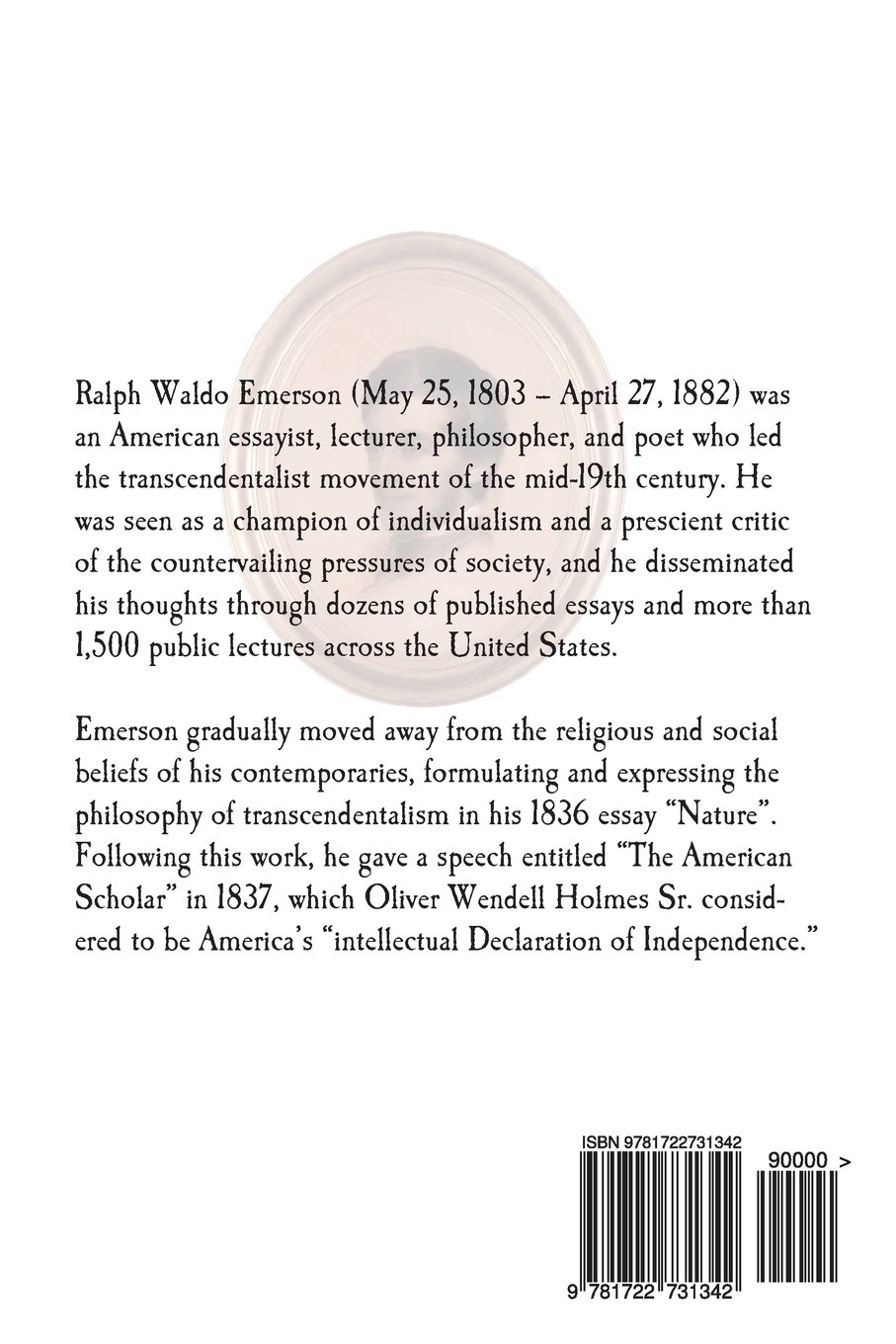 Amazon Com Friendship Ralph Waldo Emerson 9781722731342 Emerson Ralph Waldo Books