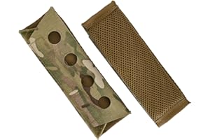 tactifans 2 Pack Vest Shoulder Pads Fit 2" Shoulder Strap Comfort Soft Cushion Strap Pads Shoulder Strap pad Mesh Padded Lightweight for FCPC JPC Vests Sling Bags