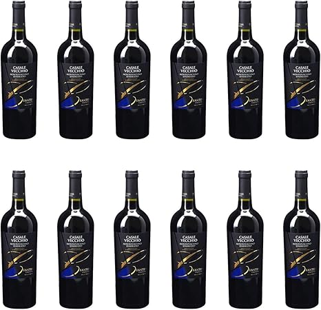 Amazon Co Jp Narlu 赤ワイン イタリア赤ワイン 12本 まとめ買い カサーレ ヴェッキオ モンテプルチャーノ ダブルッツォ ファルネーゼ 18年 イタリア 赤ワイン フルボディ イタリアワイン 750ml 12本 通販 食品 飲料 お酒