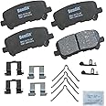 Bendix Priority1 CFC1281 Ceramic Rear Brake Pads for Acura MDX 2013-2007, ZDX 2013-2010, Honda Odyssey 2017-2011, Pilot 2015-2009