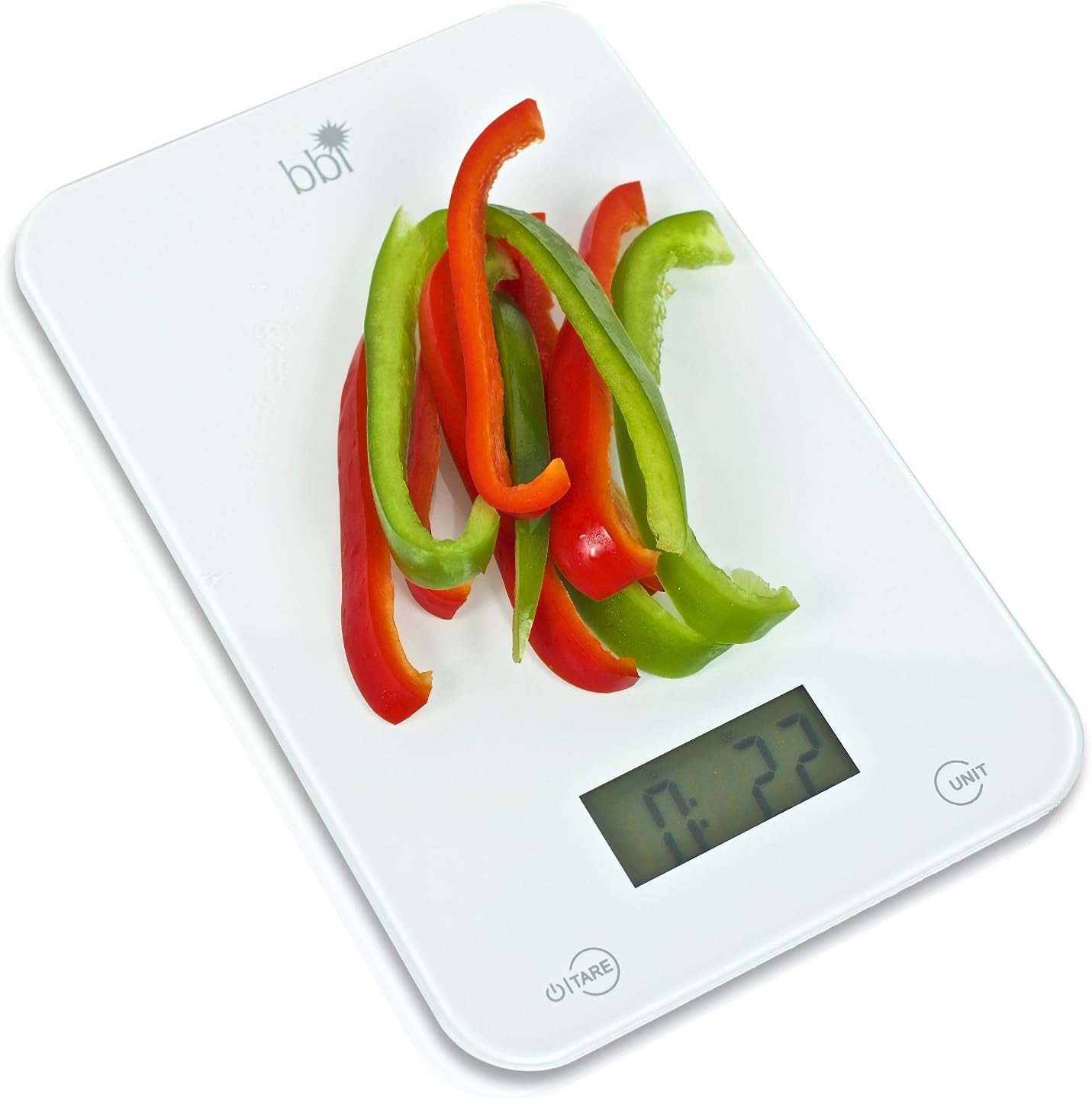 Food Scale, BBI Professional Digital Kitchen Scale, Ultra Slim And Easy