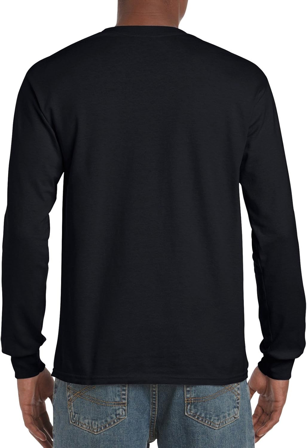 Gildan Men's Ultra Cotton Adult Long Sleeve T-Shirt, 2-Pack | 