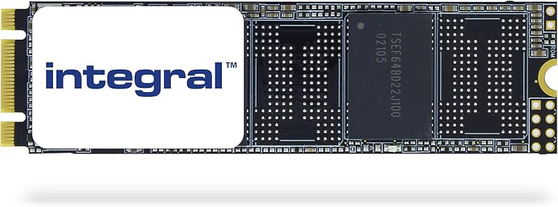 Integral 1TB M.2 SATA III 2280 SSD – Read 520MB/s, Write 450MB/s