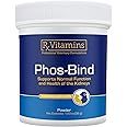 Rx Vitamins Phos-Bind - Kidney Support Supplement Powder - Phosphate Binder for Cats & Dogs for Kidney Health - Supports Normal Kidney Cleanse and Essential Kidney Care - 35g