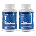 Essential Elements Male Health Supplement - Muscle Support & T-Health with DIM, Ashwagandha, Shilajit, More | T-Hero 60 Vegan Capsules (2-Pack)