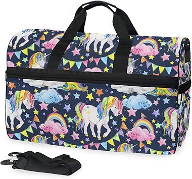 unicorn gym bag