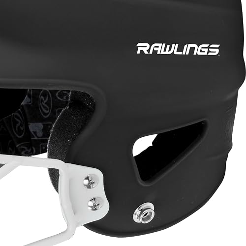 RX2 Fastpitch Batting Helmet W/ Facemask - Graphite - Junior