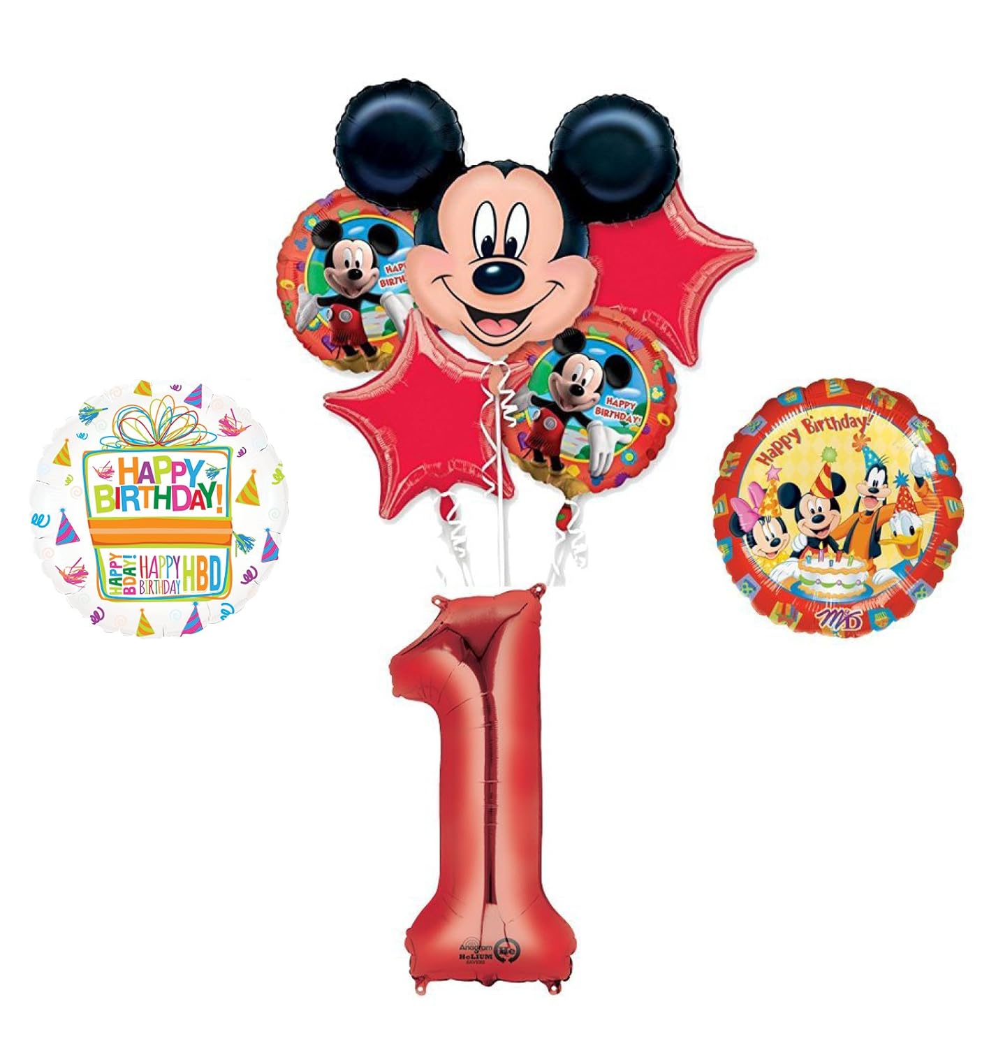Amazon Com Mickey Mouse And Friends 1st Birthday Party Supplies And