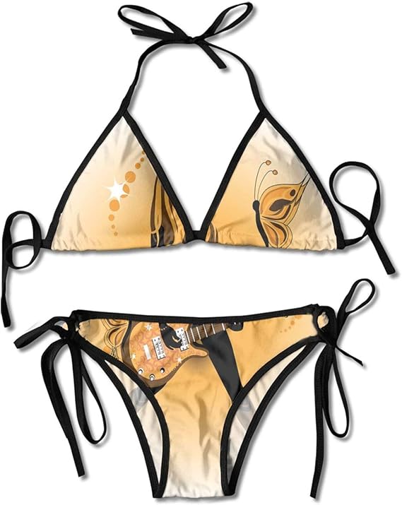 Airplane Swimsuit for Women,Girl Silhouette