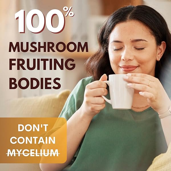 400,000MG MUSHROOM COFFEE 10-IN-1 LOW CAFFEINE, 100% ARABICA COFFEE SUPERFOOD – LION’S MANE, REISHI, CHAGA & COCOA – NATURAL ENERGY & FOCUS BOOST, IMMUNE SUPPORT, JITTERS FREE, SUGAR FREE (7OZ)