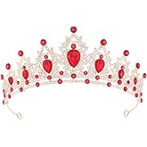 Princess Tiara and Crown for Women Wedding Tiaras for Bridal girls Tiaras and Crystal Crowns Rhinestone Headband Metal Hair Accessories for Costume Birthday Party Prom Gifts