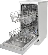 Willow Freestanding Dishwasher 45cm Half Load 10 Place Silver WDW1045X view 7