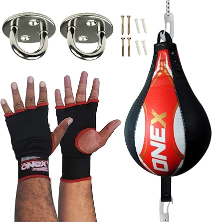 Boxing Ball Pear Speedball Double End Speed Ball Boxing Floor To