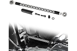 Amazicha Shift Linkage Gear Motorcycle Shifter Linkage Black Compatible for Harley Davidson Softail Dyna Touring Street Glide