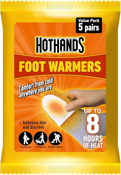 HotHands Foot Toe Warmers 5 Count Pack of 1 Brand HotHands