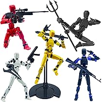 Assembly Completed) 3D Printed Titan 13 Action Figure, Robot 13