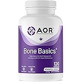 AOR Bone Basics 271mg, 120 Capsules 120-Day Supply - Support for Bone Strength & Flexibility - Includes Calcium, Magnesium, V