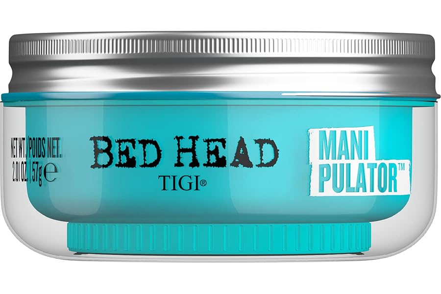 TIGI Bed Head Manipulator Texturizing Putty, Firm Hold Styling Putty for Short to Medium Hair, 2.01 oz