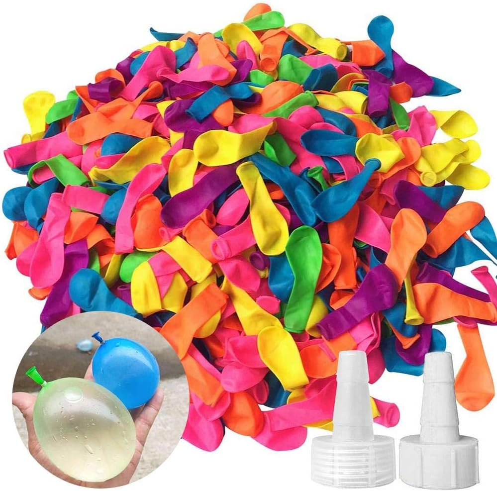 100Pcs Water Balloons, Biodegradable Latex Water Bomb