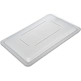 Carlisle FoodService Products Storplus Food Storage Container Lid Lock-Tight Lid with Stackable Design for Catering, Buffets, Restaurants, Polyethylene (Pe), 18 x 12 Inches, White