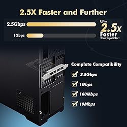 Binardat 4 Ports 2.5G PCIe Network