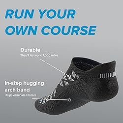 R-Gear Drymax No Show Running Socks For Men and