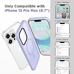GONEZ Magnetic for iPhone 13 Pro Max