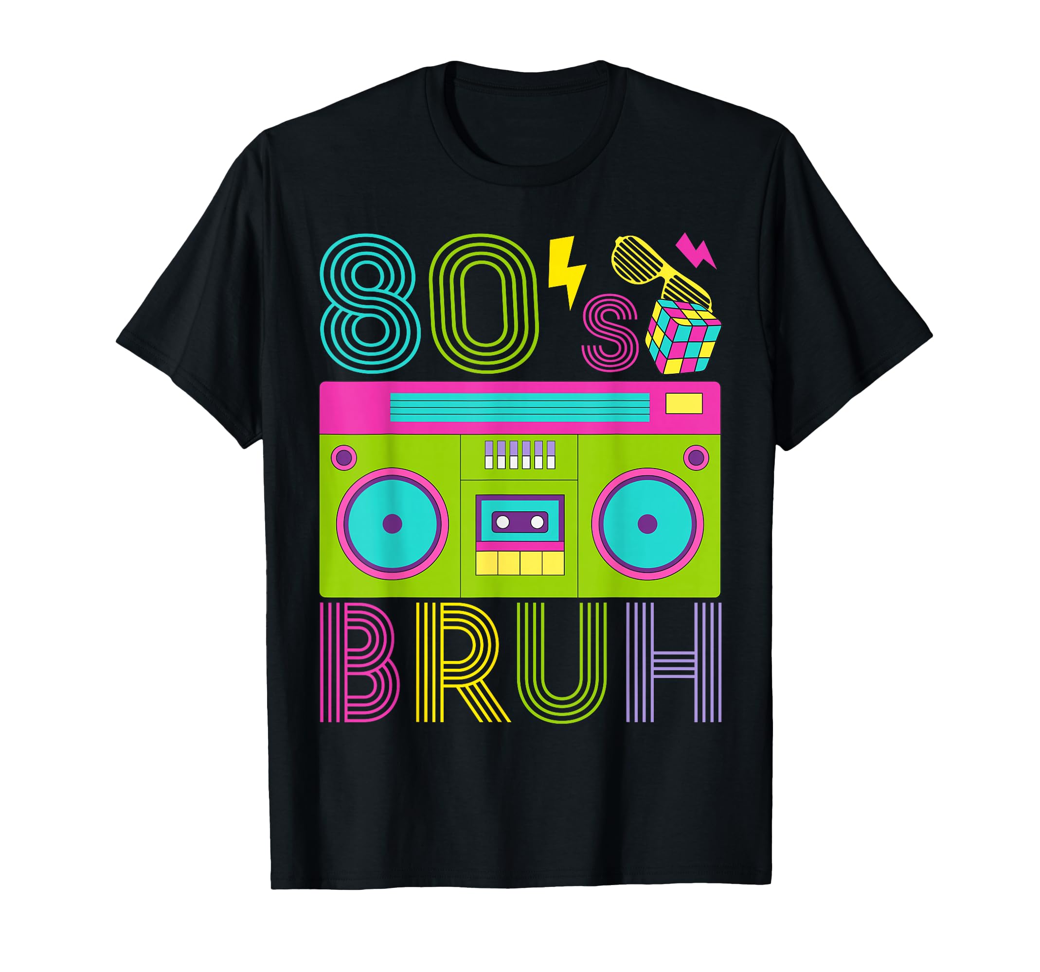 Photo 1 of SML YOUTH Retro 80s BRUH Outfits For Boys 1980s Party Outfit Eighties T-Shirt Size Unknown