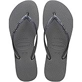 Women's Slim Glitter II Flip Flop Grey/Graphite