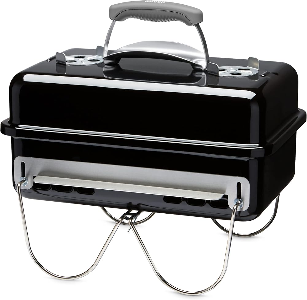 Weber Go-Anywhere Charcoal Portable BBQ with Folding Legs 42x26 cm