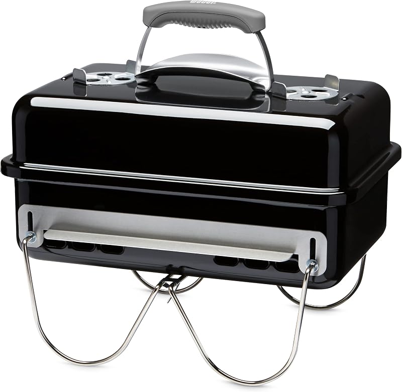 Weber Go-Anywhere Charcoal Portable BBQ with Folding Legs 42x26 cm