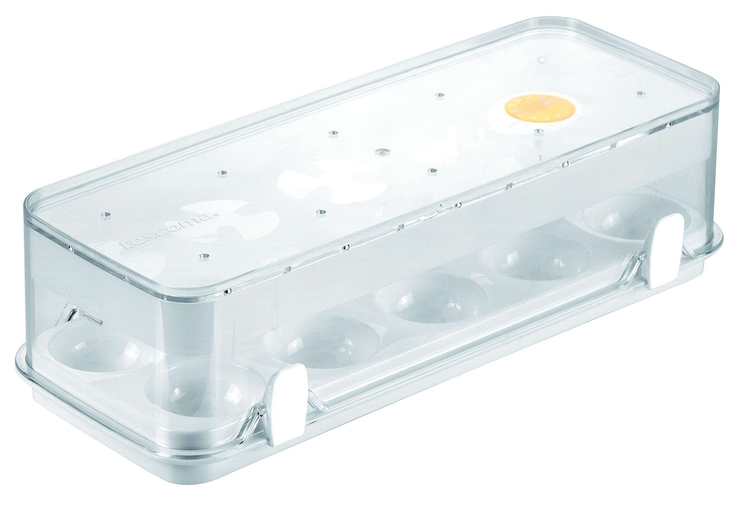 Tescoma Healthy Container for The Refrigerator Purity, 10 Eggs, Assorted, 28.2 x 11.5 x 7.8 cm