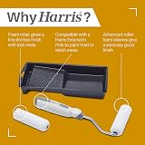 Harris Seriously Good Woodwork Mini Roller Set 4in Tray Frame Gloss Sleeves view 5