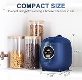Bear Small 2 Cup Rice Cooker Steamer One Touch Keep Warm Blue view 7
