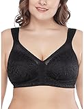 Deyllo Women's Full Coverage Plus Size Comfort