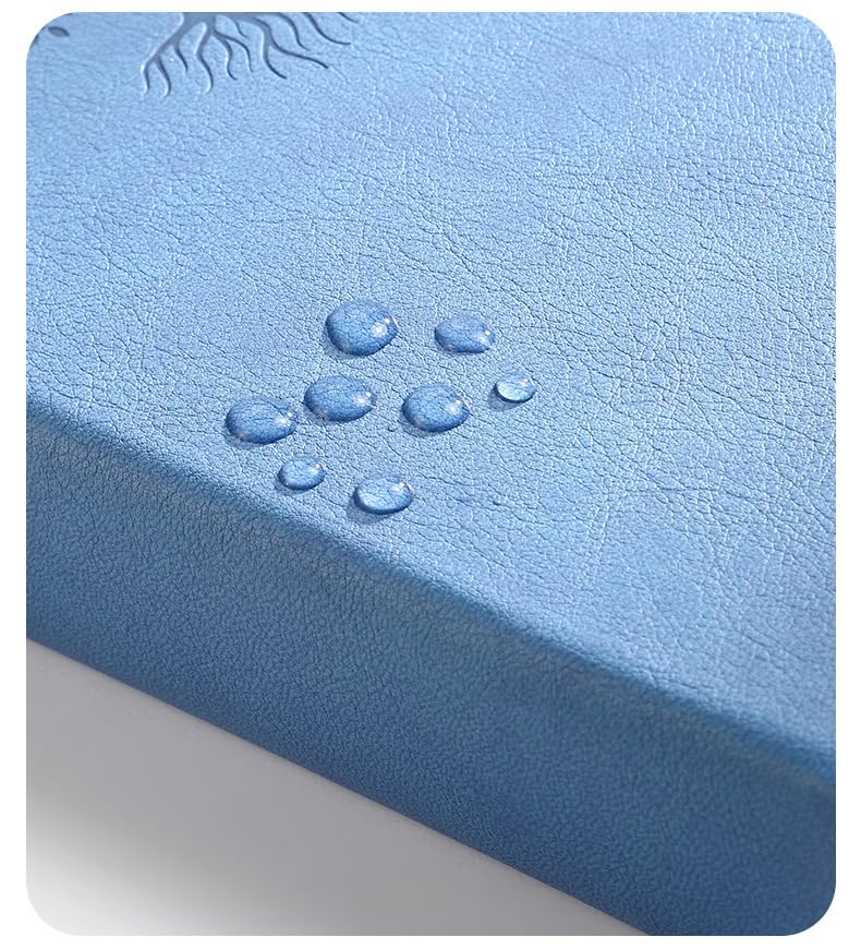 Journal Book A5 Verde com 365 Folhas, Journal Book em Capa de PU Impermeável, Ideal para Anotações Diárias, Planejamento Pessoal, Estudos, Trabalho e Uso em Viagens