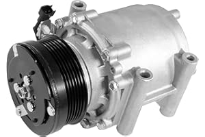 Autodevil AC Compressor Fit for for 2003-2004 Expedition 4.6L, 2003-2006 Expedition 5.4L, 2003-2006 Navigator 5.4L, Air Condition Compressor with Clutch Replace for 5W1Z19V703AA, 6511483, YCC168