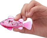 Robo Alive Series 3 Robotic Swimming Fish 2 Pack Pink Purple Battery Toy view 2