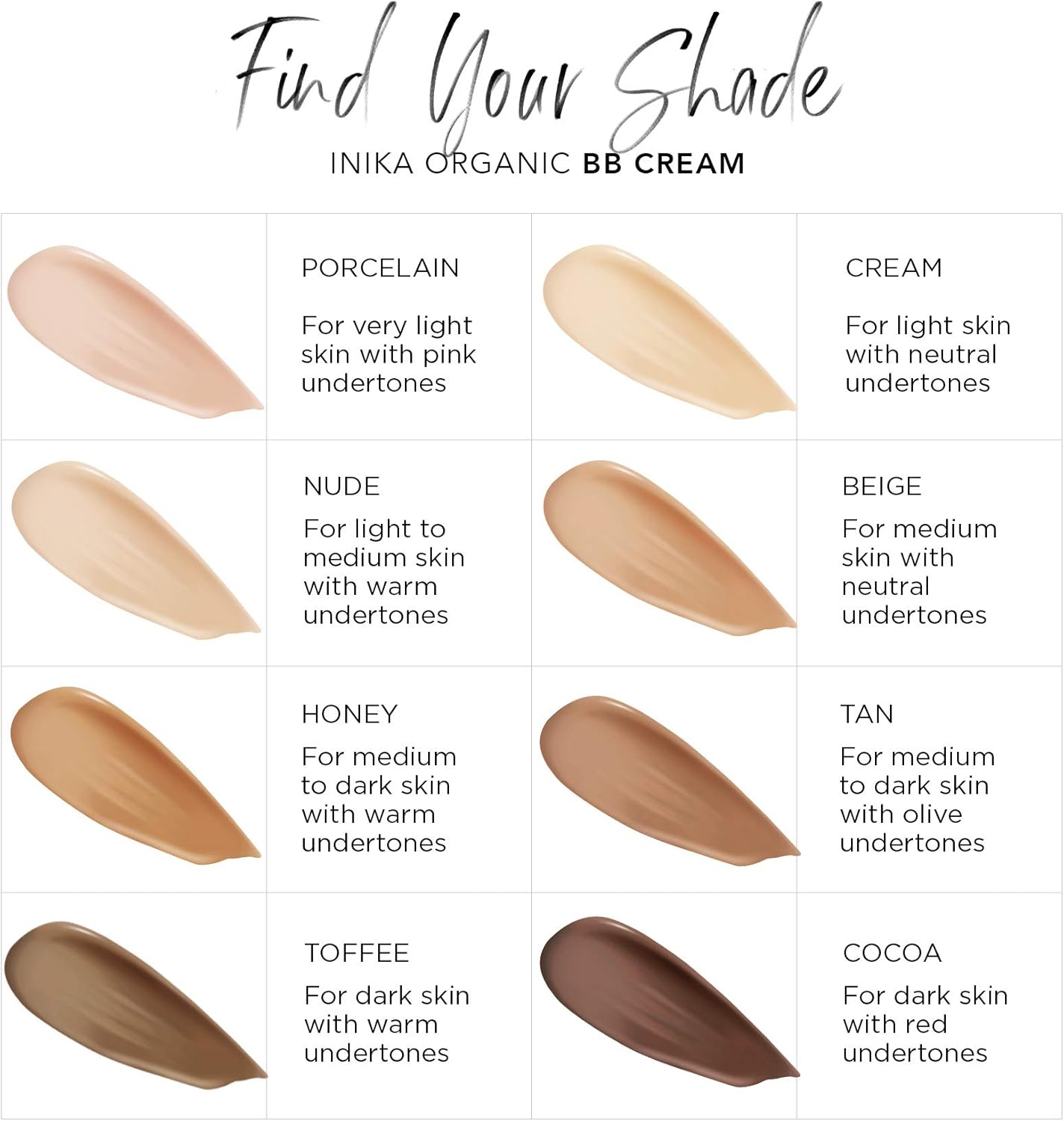 inika foundation cream