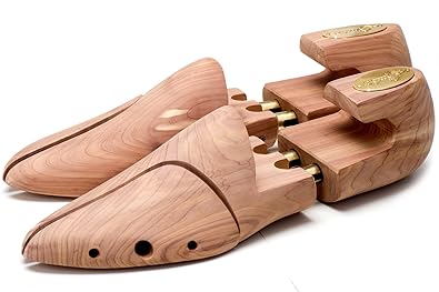 SEEADLER® Premium Schuhspanner - St. John Edition aus kanadischen Zedernholz für Herrenschuhe - die erste Wahl für hochwertig