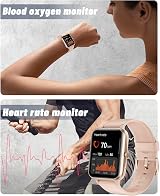GRV Smart Watch Fitness Tracker Heart Rate Sleep Monitor Pedometer Call SMS view 4