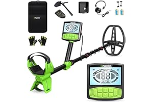 Flysocks Metal Detector for Adult - Professional Higher Precision, 5 Mode for Metal Detecting, Advanced 11” Coil Multifunctional Metal Discovery Tools, Waterproof and Portable Outdoor Treasure Finder