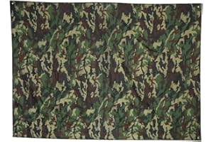 Camping Tent Tarp, Camouflage Outdoor Portable Lightweight Rainproof Mat Rain Tent Tarp Shelter (3 * 2.9m)