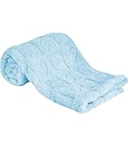Hudson Baby Unisex Flannel Receiving Blankets Bundle - Cloud Mobile Blue, Soft Cotton For Newborns - View #8