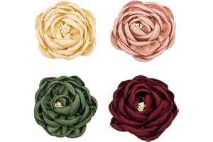 Awgusu Pet Collar Charms Slides Flower Accessories for Dog Collars Pack of 4