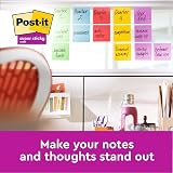 Post-it Super Sticky Notes 540 Sheets Pack of 6 76x76 mm Assorted Colors view 7