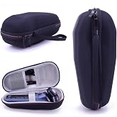 Fivoras Hard Storage Case Compatible with Philips Norelco Shaver 2100 2300 3500 6800 3100 5500 5100 5300 5700 6880 7100 - Travel Carry Electric Razor Hard Case 1 Pack - Black