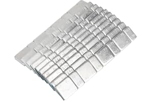 GZYF 10pcs 2oz 58g Stick On Wheel Weights Adhesive Tire Wheel Balance Weights Strip for Trucks SUVs Motorcycles Cars