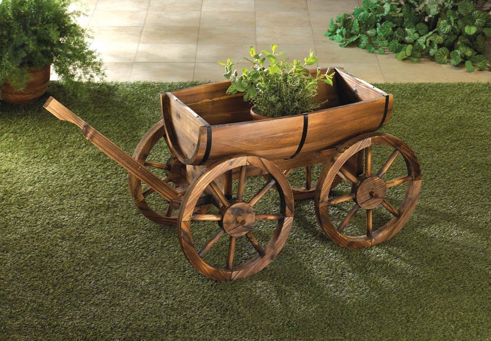 Amazon Com Koehler Home Outdoor Garden Decorative Wooden Apple
