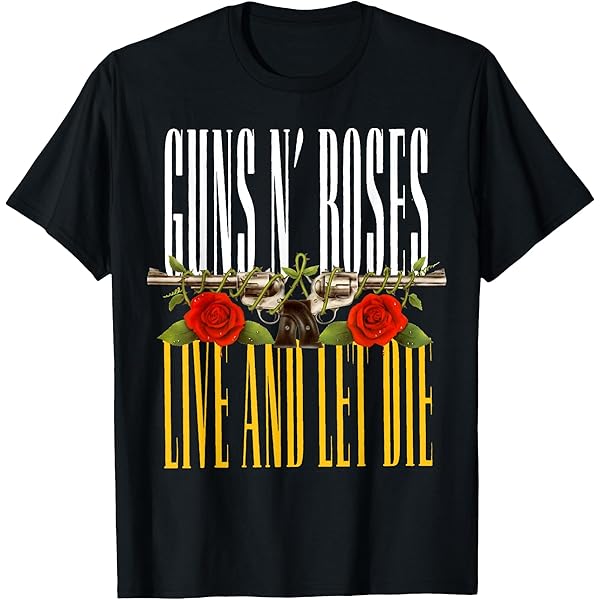 Amazon.com: Official Guns N' Roses Live and Let Die Premium Tri